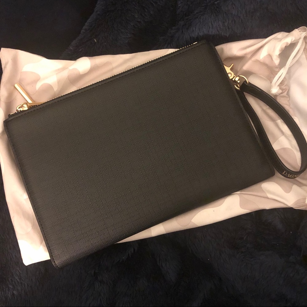 Dagne Dover Essentials Clutch Wallet in Onyx